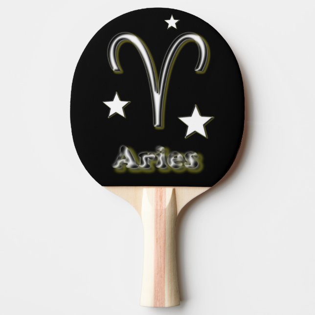 Raquete De Tênis De Mesa Símbolo Aries (Frente)