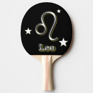 Raquete De Tênis De Mesa Símbolo de Leo