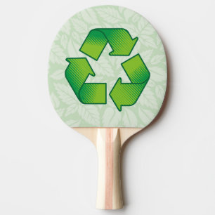 Raquete De Tênis De Mesa Símbolo de reciclagem
