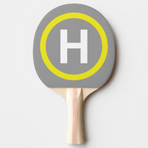 Raquete De Tênis De Mesa Símbolo Helipad