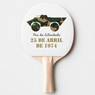 Raquete De Tênis De Mesa Símbolo militar da Revolução de 25 de abril