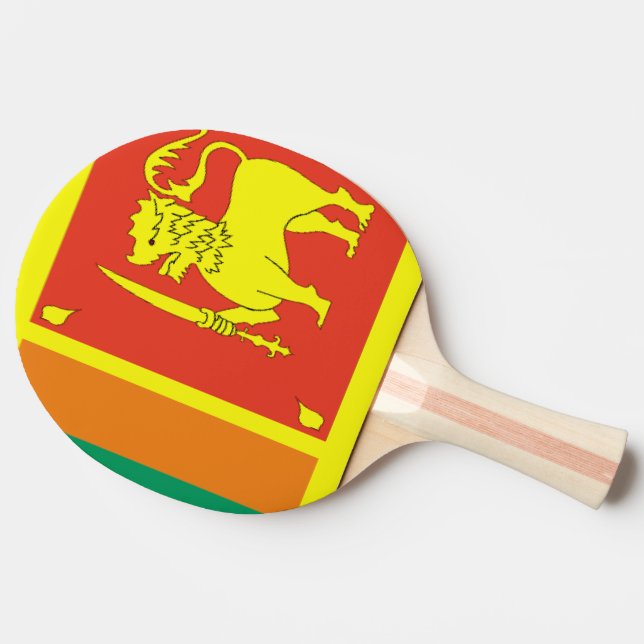 Raquete De Tênis De Mesa Sri Lanka (Lateral)
