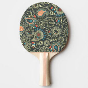 Raquete De Tênis De Mesa Teste padrão 3 de Paisley