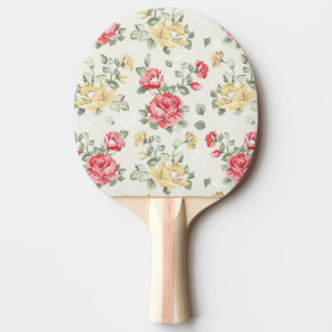 Raquete De Tênis De Mesa Teste padrão do papel de parede da elegância de