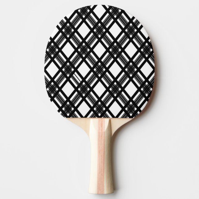 Raquete De Tênis De Mesa Textura das listras (Frente)