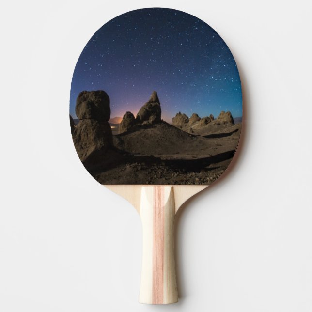 Raquete De Tênis De Mesa Trona e a Via Láctea (Frente)