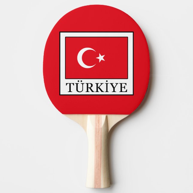 Raquete De Tênis De Mesa Türkiye (Frente)