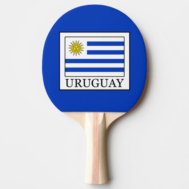 Raquete De Tênis De Mesa Uruguai (Frente)
