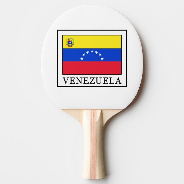 Raquete De Tênis De Mesa Venezuela (Frente)