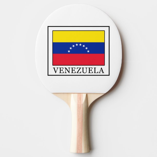 Raquete De Tênis De Mesa Venezuela (Frente)