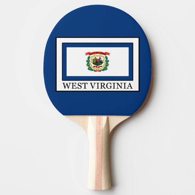 Raquete De Tênis De Mesa Virgínia Ocidental (Frente)