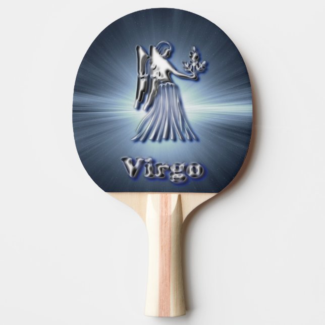 Raquete De Tênis De Mesa Virgo do cromo (Frente)