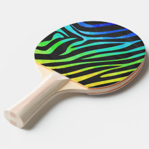 Raquete De Tênis De Mesa Zebra Impressão