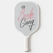 RAQUETES DE PICKLEBALL DA TURMA DA NOIVA