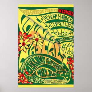 Rascals 1970s Rock Concert Poster