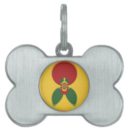 Rasta Colors Abstrato Art Impressão