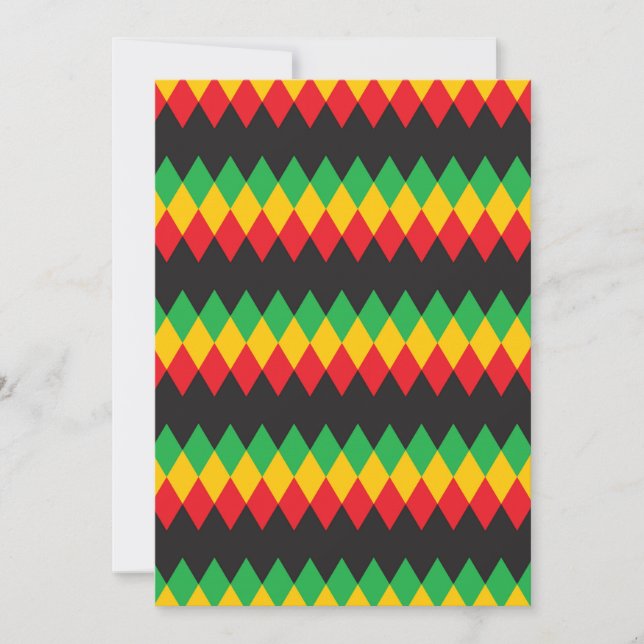 Rasta Diamond Pattern (Frente)