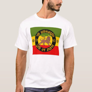Rasta - leão de Judah - reggae - T. Camisa