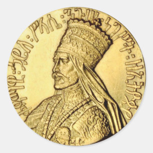 Rasta sua majestade imperial Selassie mim etiqueta