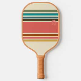 Rastreio de Pickleball Retro Hibiscus Stripe