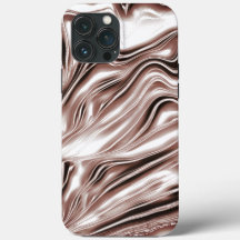 Rastreios longos e castanhos brilhantes sobre fund