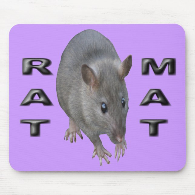 Rat Mat Mousepad (Frente)