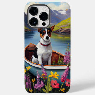 Rat Terrier em uma Canoa: Uma Aventura Cênica