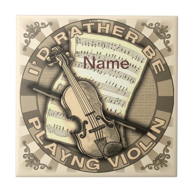 Rather Play Violin (Frente)