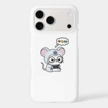 Ratinho pequeno fofo e adorável 