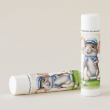 Rato Bonito Jogando Golfe