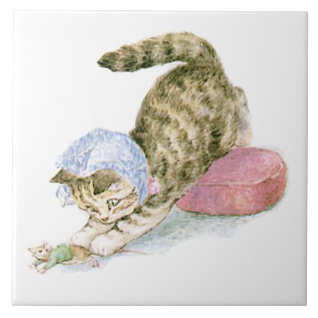 Rato Cute Beatrix Potter Miss Moppet (Frente)