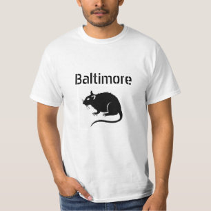 RATO de Baltimore --- NEGÓCIO com ele! Camisa de 