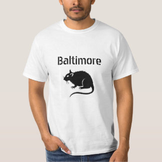 RATO de Baltimore --- NEGÓCIO com ele! Camisa de T