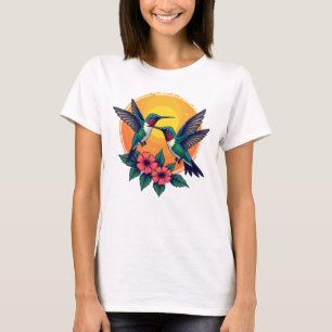 Rato de solteiros - Camisa tropical feminina