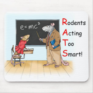 Rato "demasiado esperto" Mousepad