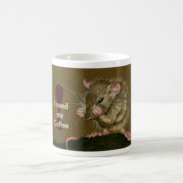 Rato eu preciso minha caneca de café (Centro)