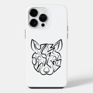 Rato Tribal Preto e Branco