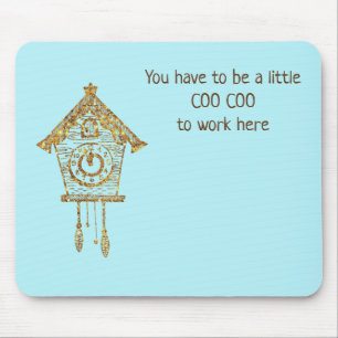 Ratoeira Relógio Mousepad