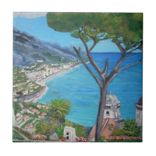Ravello, azulejo de Italia