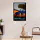 Ravello Itália - Poster de Estilo Retroativo (Living Room 3)