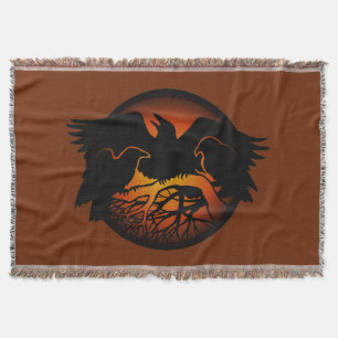 Raven Blanket Spirit Joga cobertores