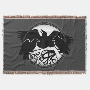 Raven Blanket Spirit Joga cobertores