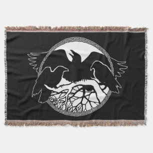 Raven Blanket Spirit Joga cobertores