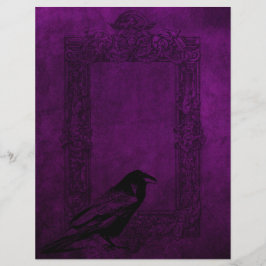 Raven & Frame Purple Gotheen Paper