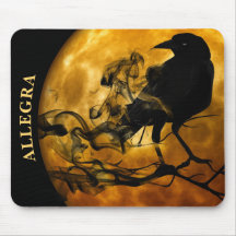 Raven Gel Mouse Pad