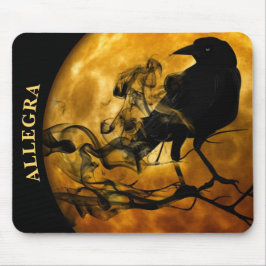 Raven Gel Mouse Pad