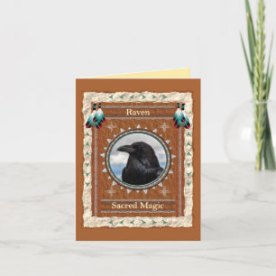 Raven - Magic Sagrado - Cartão de Saudação Persona