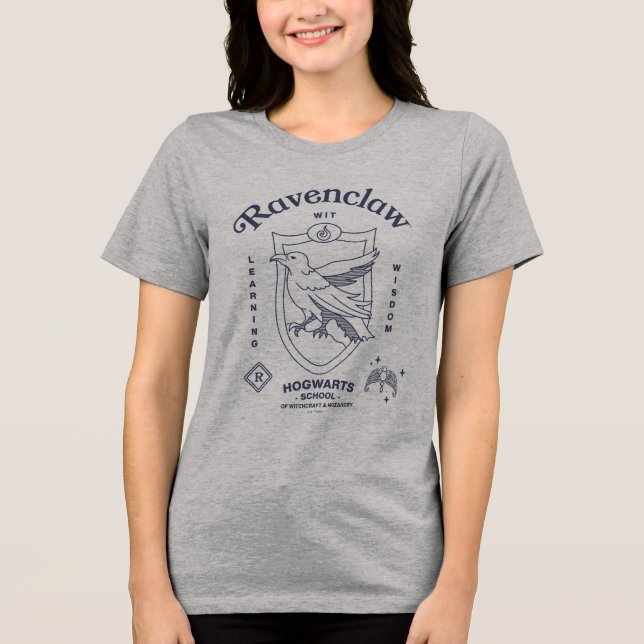 RAVENCLAW™ Wit Learning Wisdom Crest (Frente)