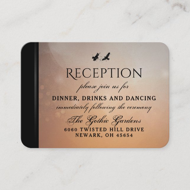 Ravens Correspondentes a Cartões de Recepção de ca (Frente)