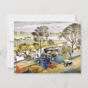 Raviliar - Rio Tâmisa em Hemmersmith, belas artes